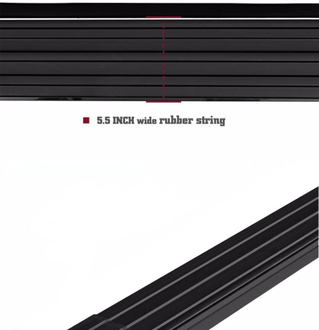 Product of Black Horse Offroad PR-NI372BK Peerless Running Board 