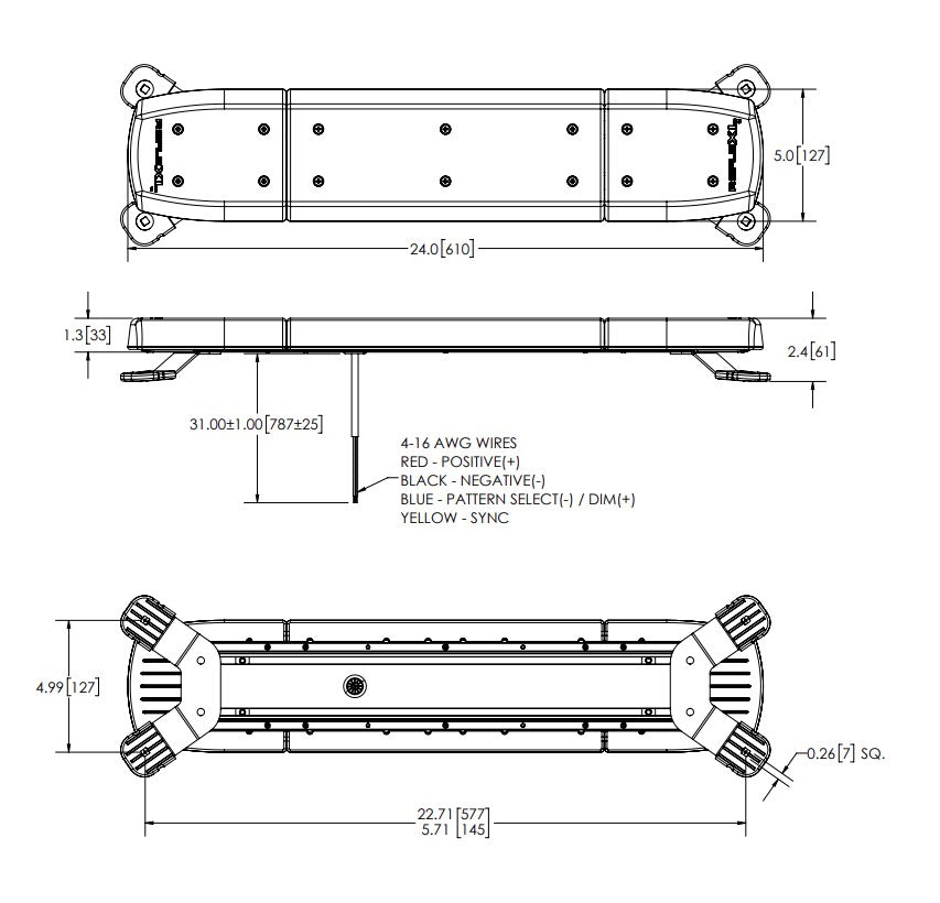 Ecco Electronic 11-024ca-E Warning Light||11-024ca-E_2.Jpg||87||e5111024cae||1680259