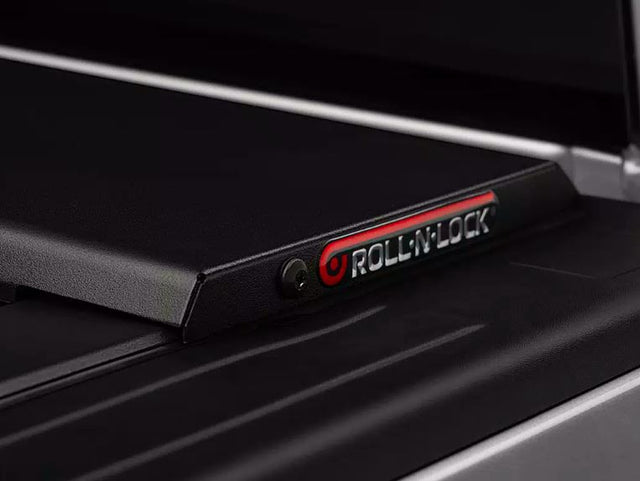 Product of Roll-N-Lock E-Series Hard Power Retractable RC402E Tonneau Cover 