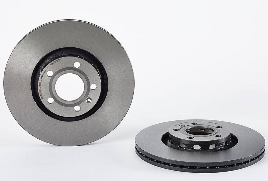 Product of Brembo 09869011C02 Solid 1-Piece Brake Rotor 