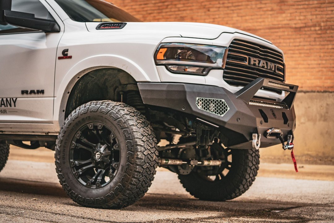 Product of Road Armor 4192EF3B Evolution Series Steel Textured Powder Coated Bumper 