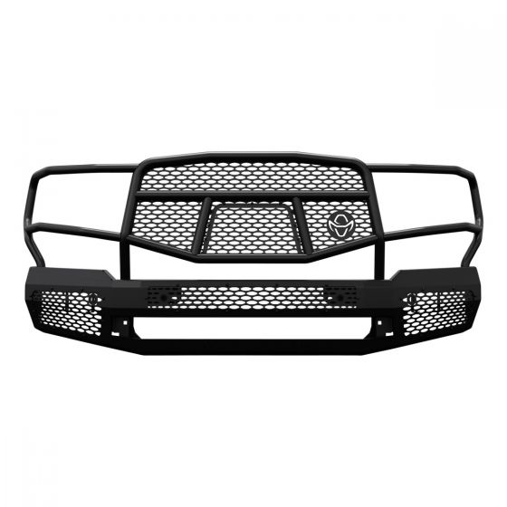Product of Ranch Hand MFF18HBM1 Midnight Series Steel Matte Powder Coated Bumper 