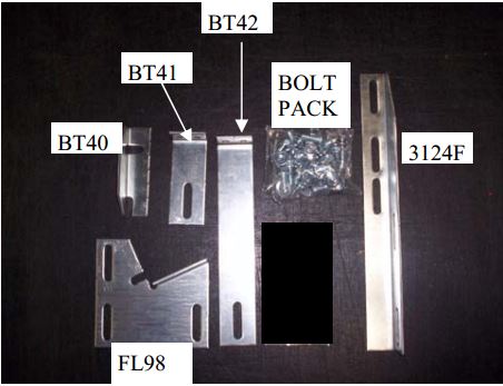 Product of Owens Products 10-1120 Running Board Mounting Kit 