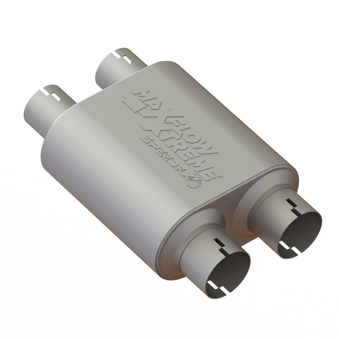 Product of SpeedFX 50800M2 MaxFlow Xtreme Muffler Stainless Steel Exhaust Muffler 