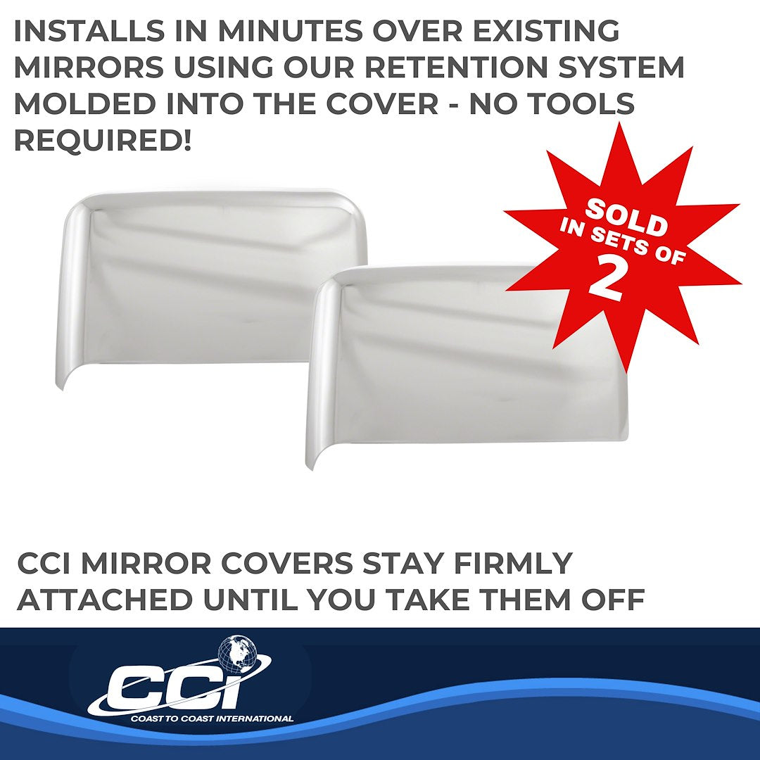 Coast To Coast Ccimc67518 Exterior Mirror Cover||c2c_Ccimc67518_Mirror Cover_B2c_3.Jpg||87||c2cmc67518||1009979