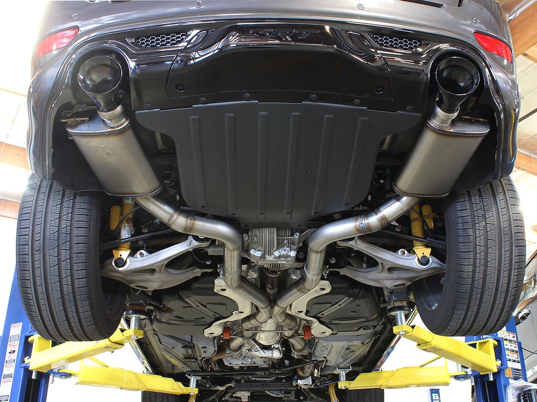 Product of Advanced FLOW Engineering 49-48053 Mach Force XP Cat Back System Dual Exhaust System Kit 