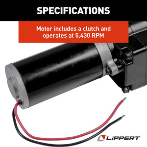 Product of Lippert Components 241795 Trailer Landing Gear Motor