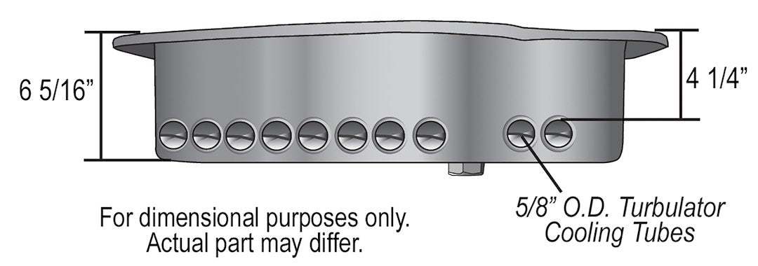 Product of Derale 14208 Auto Trans Oil Pan