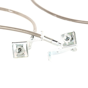 Product of Rugged Ridge 16734.10 Braided Stainless Steel Brake Line 