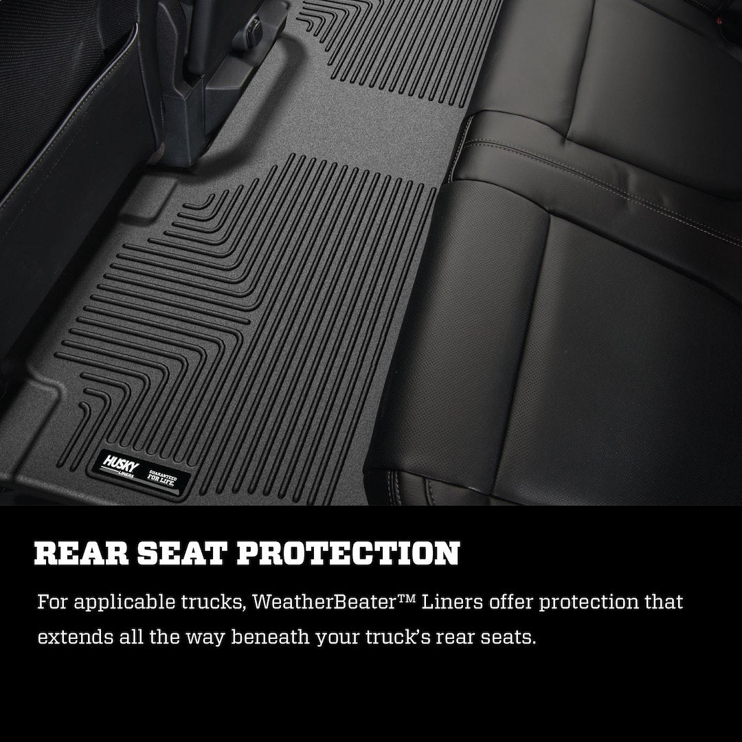 Product of Husky Liner WeatherBeater™ 14281 Black Thermoplastic Polyolefin (TPO) Floor Liner 