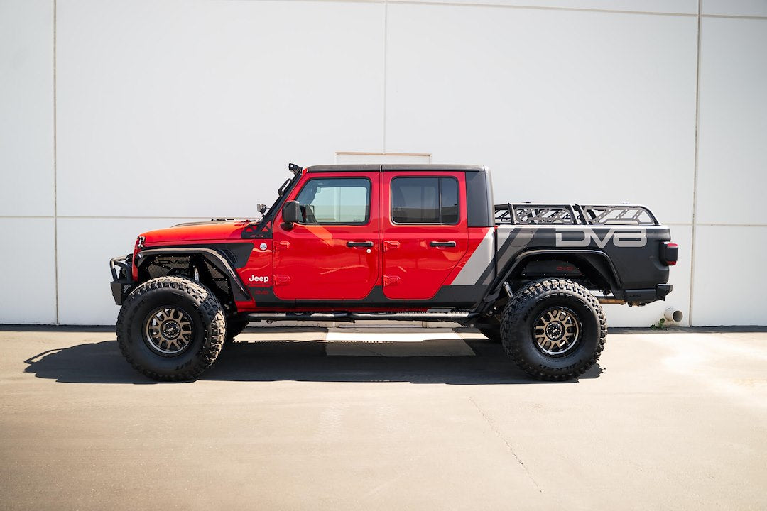 Dv8 Offroad Srgl-08 Nerf Bar||2020-2023-Jeep-Gladiator-Jt-Oe-Plus-Side-Ste_Installed-1.Jpg||94||dv8srgl08||1629215