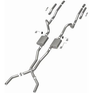 Product of Magnaflow Performance 19303 Street Cat-Back System Dual Exhaust System Kit 