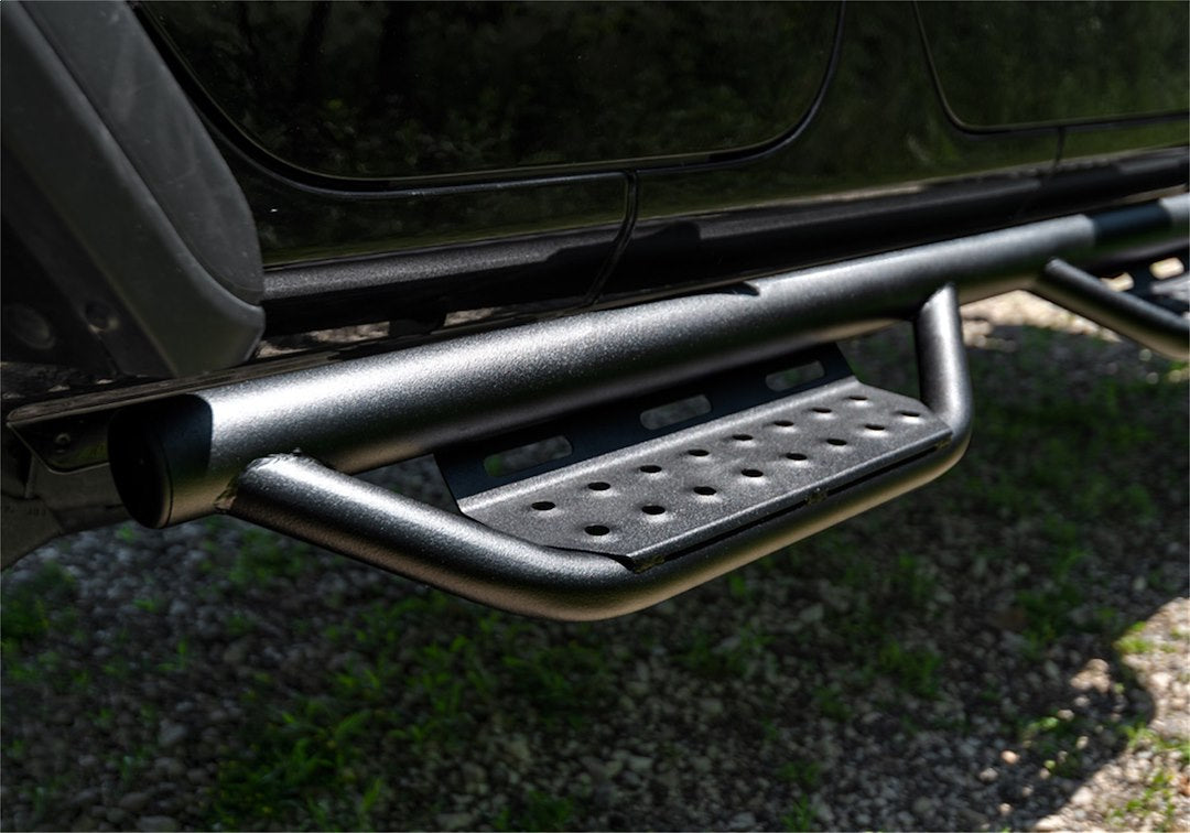 Product of N-Fab 321415622 RS Series Nerf Bar With Drop Down Steps 