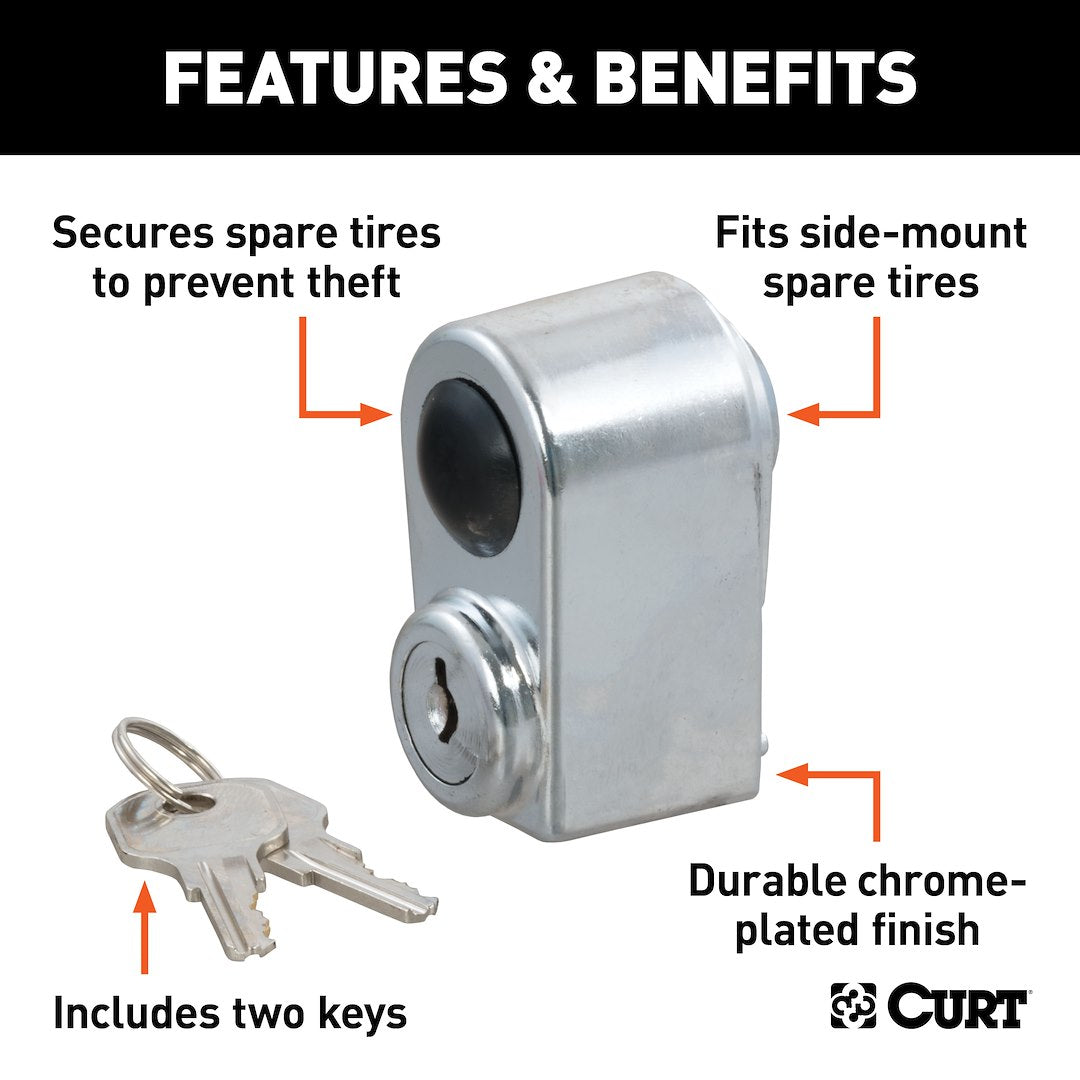 Curt 23562 Spare Tire Lock||23562_3008x1990_Fa.Jpg||88||c9323562||1552888