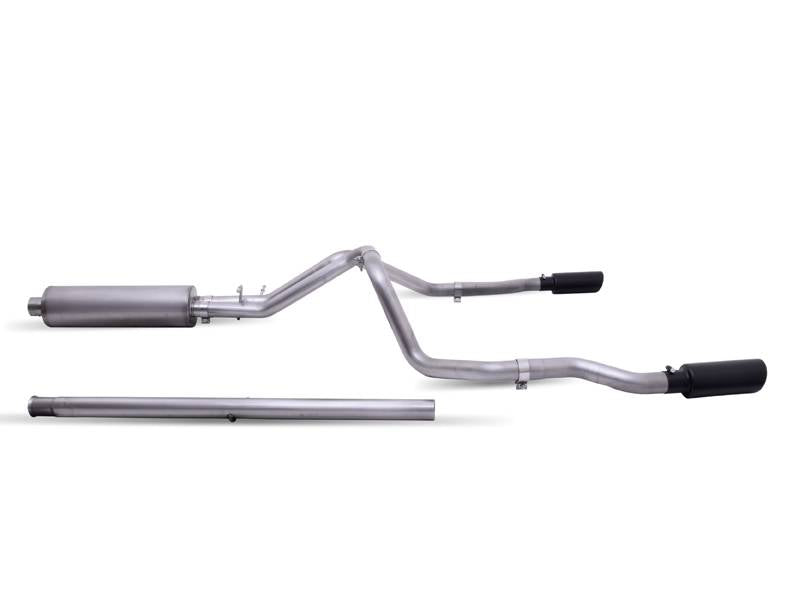 Product of Gibson Exhaust 65713B Black Elite Series Cat-Back System Single Exhaust System Kit 