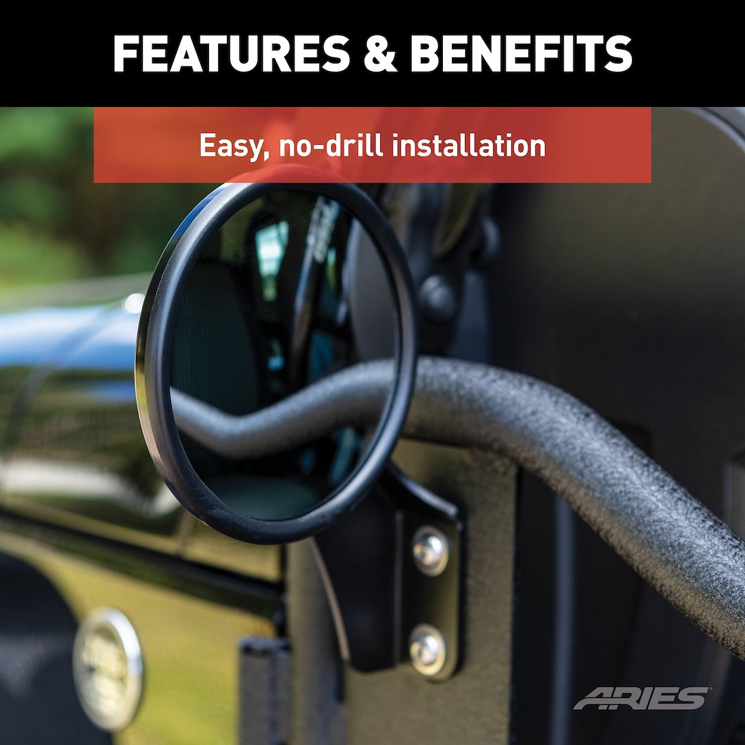 Product of Aries 3500300 Exterior Mirror