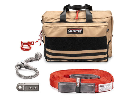 Factor 55 00485-06-Large Vehicle Recovery Kit||00485-06 Owyhee Kit - Tan Large - Gray.Jpg||85||fac0048506lar||1713508