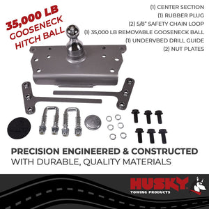 Product of Husky Towing 33206 Under-Bed Gooseneck Trailer Hitch - 35000 Pound 
