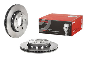Product of Brembo 09A59711C02 Vented 1 Piece Brake Rotor 