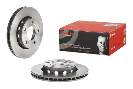 Product of Brembo 09A59711C02 Vented 1 Piece Brake Rotor 