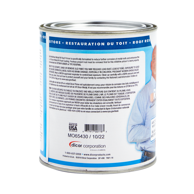 Product of Dicor Corp. Rp-Mrrip-Q Roof Sealant Primer