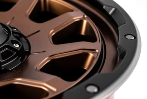 Product of Grid Wheels 17x9 Bronze With Black Lip Wheel - Not Applicable Bolt Pattern 