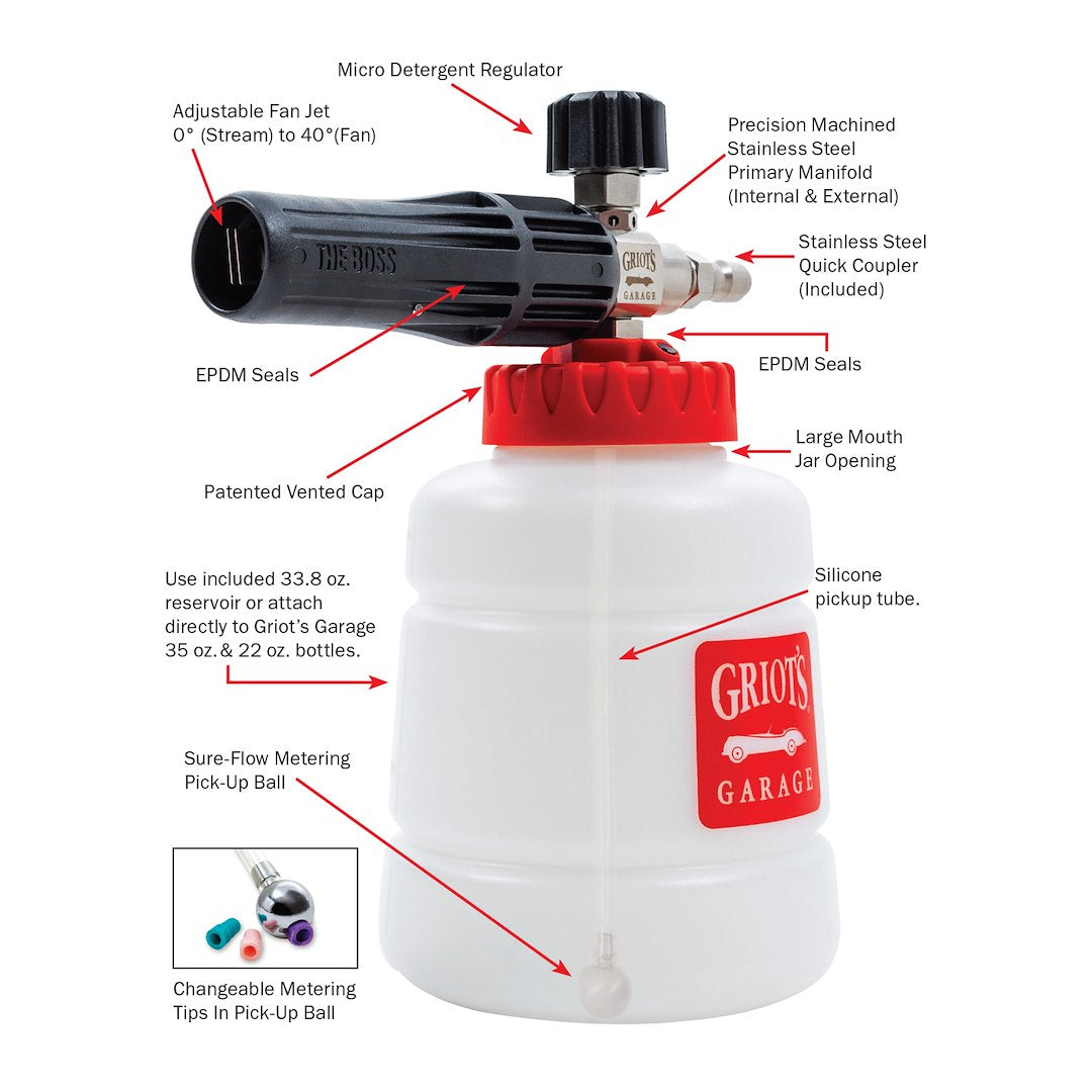 Griots Garage Bf302 Car Wash Foam Cannon||bf302_1.Jpg||90||gogbf302||972304
