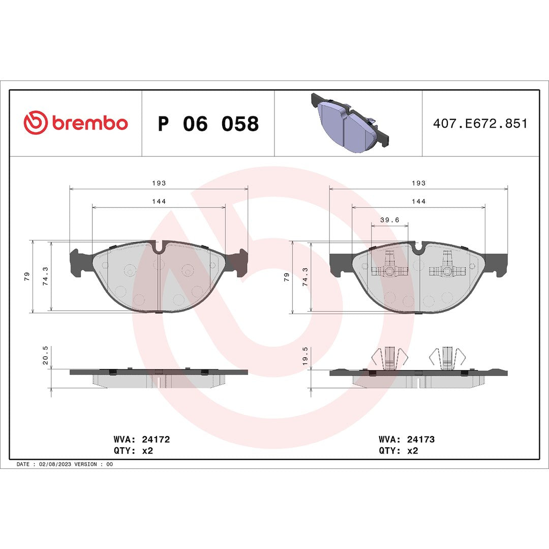 Brembo P06058 Brake Pad||p06058_Drw.Jpg||89||brmp06058||1752341
