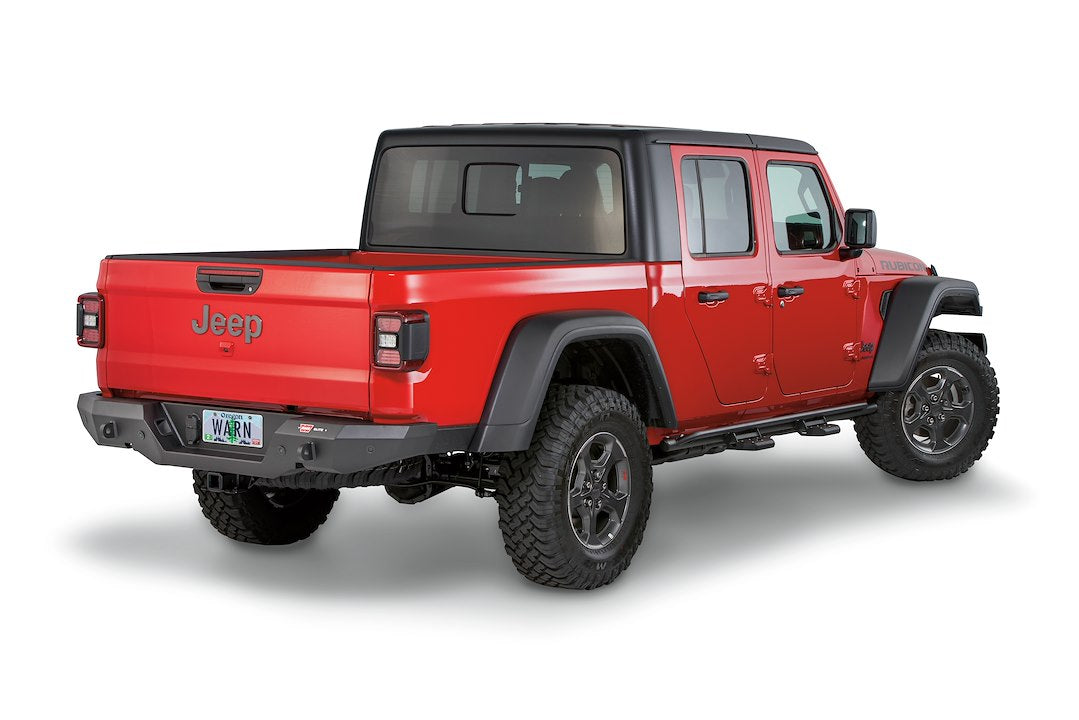 Product of Warn 106300 Elite Series Steel Textured Powder Coated Bumper 