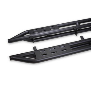 Product of TrailFX BR012T Black Steel Round Tube Rocker Panel Guard 