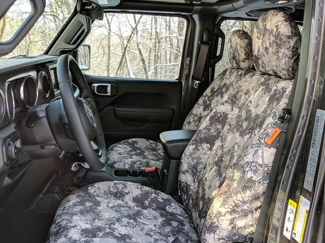 Product of Tiger Tough 72141SCL Sportweave Camouflage Snow Conceal 900 Denier Cordura Seat Cover 