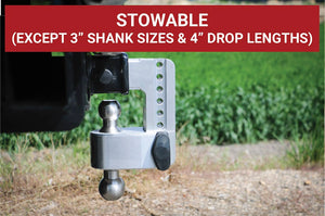 Product of Weigh Safe LTB8-2-KA 2 Inch Receiver Trailer Hitch Ball Mount 