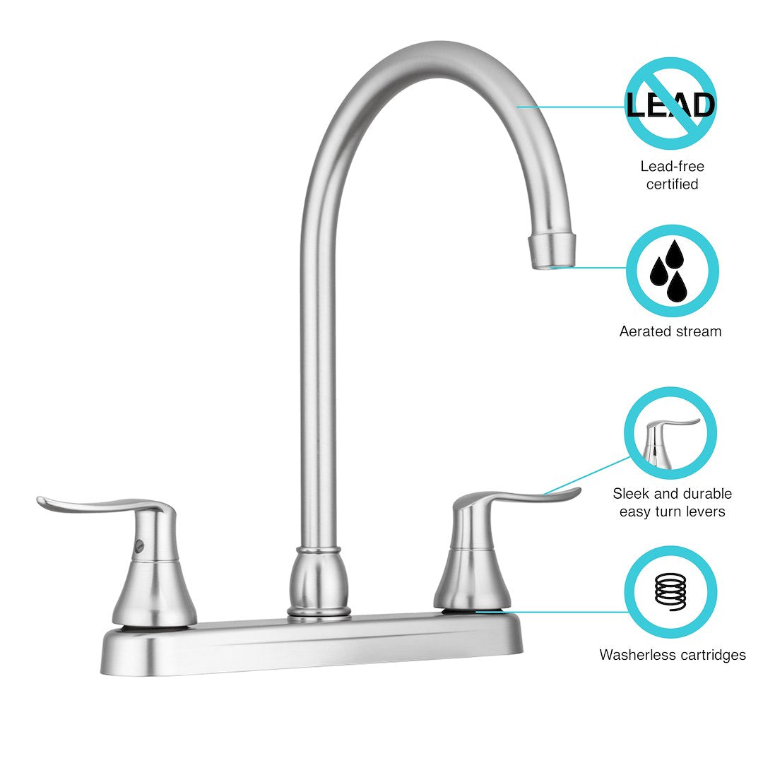Dura Faucet Df-Pk330hlh-Sn Faucet||df-Pk330hlh-Sn.Jpg||89||d6upk330hlhsn||1327915