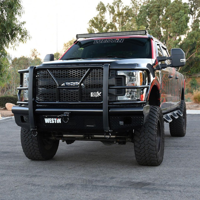 Product of Westin Automotive 58-31125 HDX Bandit Steel Textured Powder Coated Bumper 