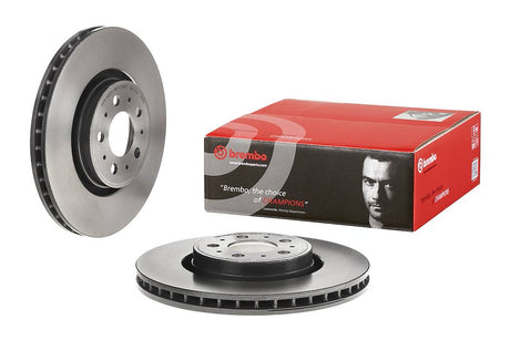 Product of Brembo 09A75711C02 Vented 1 Piece Brake Rotor 