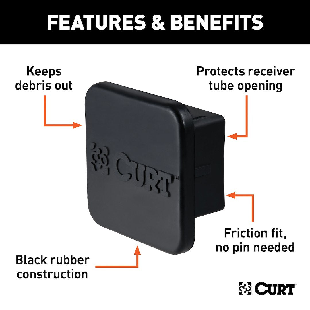 Curt 22276 Trailer Hitch Cover||22276_3008x1990_Fa.Jpg||87||c9322276||1015148