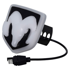 Plasticolor 002316r01 Trailer Hitch Cover||img Hp 2316 Lighted Ram3.Jpg||85||p23002316r01||1697505