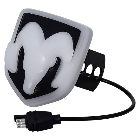 Plasticolor 002316r01 Trailer Hitch Cover||img Hp 2316 Lighted Ram3.Jpg||85||p23002316r01||1697505