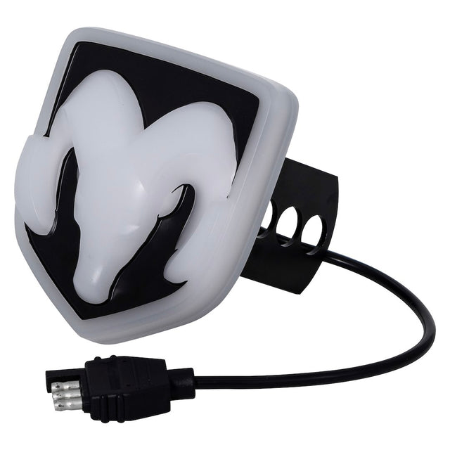 Plasticolor 002316r01 Trailer Hitch Cover||img Hp 2316 Lighted Ram3.Jpg||85||p23002316r01||1697505