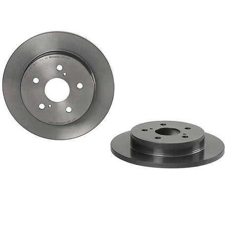 Product of Brembo 08D41811C02 Solid 1 Piece Brake Rotor 