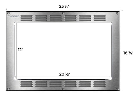 Contoure Rv-Trim8s Microwave Oven Trim Kit||rv-Trim8s.Jpg||85||n6rrvtrim8s||857913