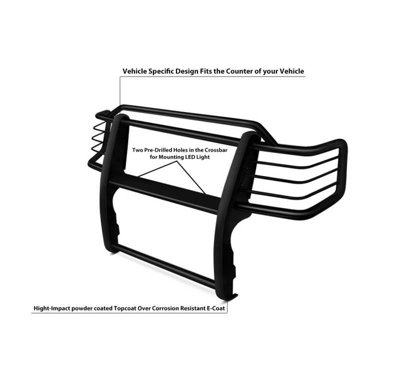 Black Horse Offroad 17tn23ma Grille Guard||17tn23ma_5.Jpeg||89||blk17tn23ma||2237618