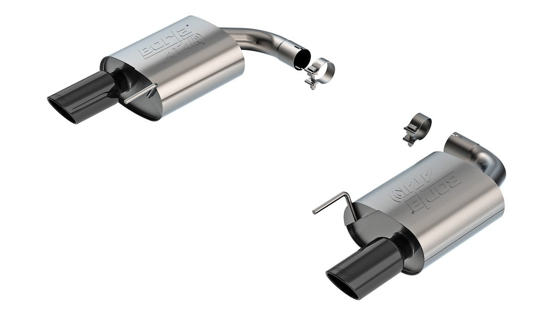 Product of Borla 11984BC ATAK ® Series Axle Back System Exhaust System Kit 