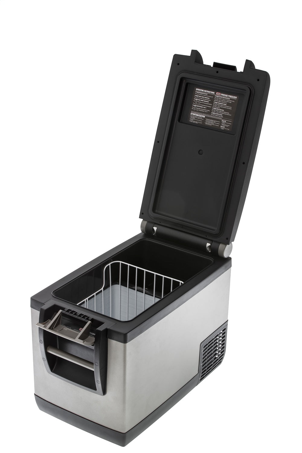 Product of ARB 1.7 Cubic Feet Single Compartment 1 Door Refrigerator , Black/ Gray 
