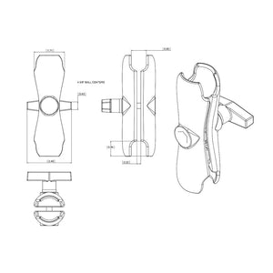 Ram Mounts Ram-201u Mobile Electronics Device Mount Arm||ram-201u_2.Jpg||87||r1hram201u||1560250
