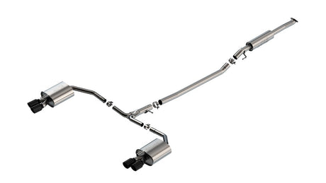 Product of Borla 140891BC S-Type Cat Back System Exhaust System Kit 