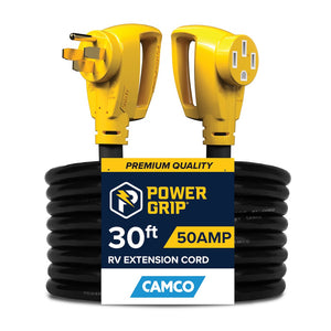 Product of Camco Power Grip 50-Amp RV Extension Cord (55195)