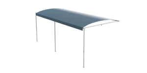 Product of Lippert Components V000334865 RV Patio Spring Assisted Awning , Blue Fade 