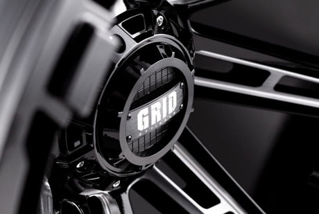 Product of Grid Wheels 18x9 Black With Natural Accents Wheel - Not Applicable Bolt Pattern 