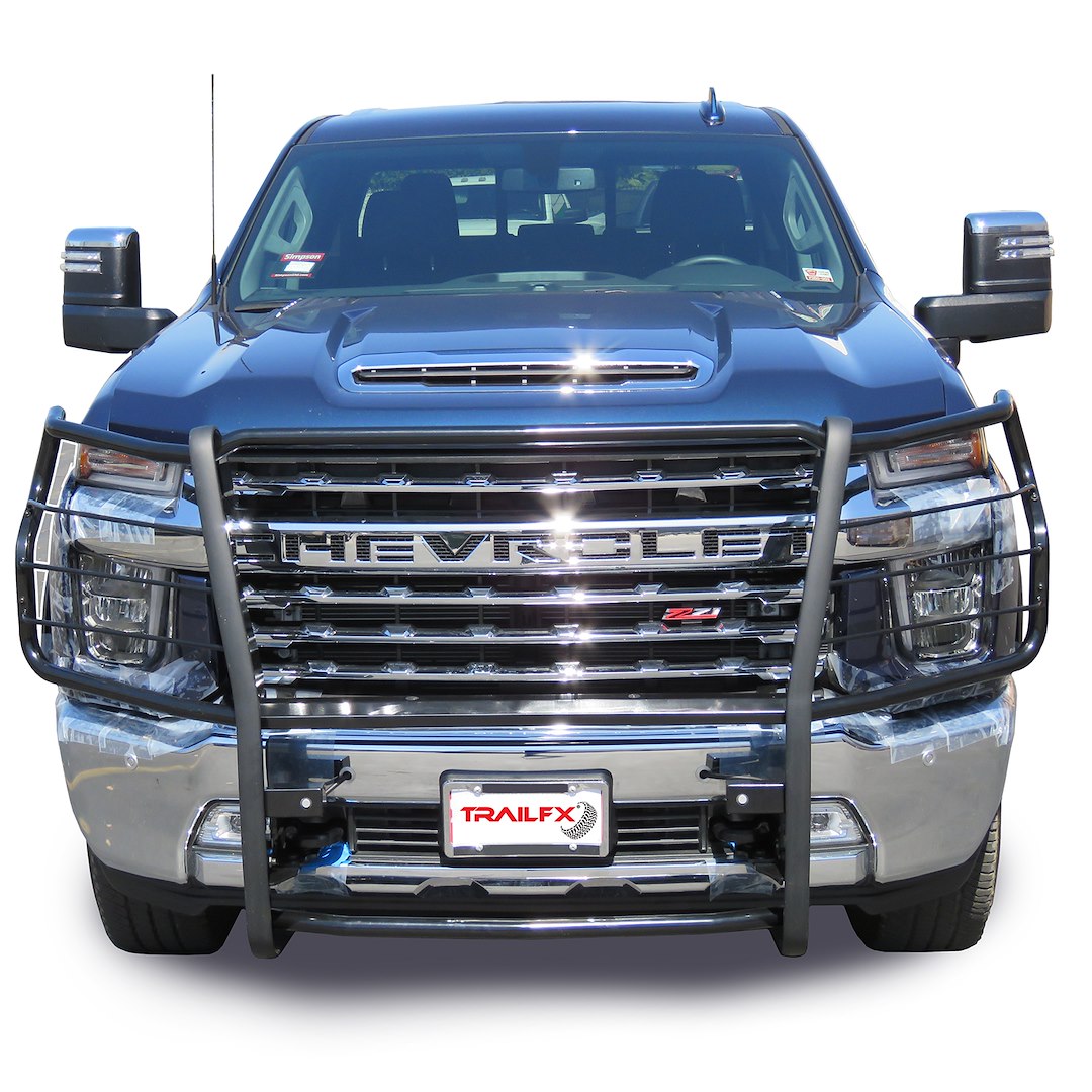 Product of TrailFX E0038B Grille Guard 1-Piece Black Gloss Powder Coated 